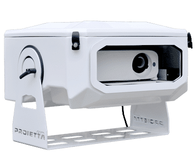 Outdoor projector for projector up to 6k