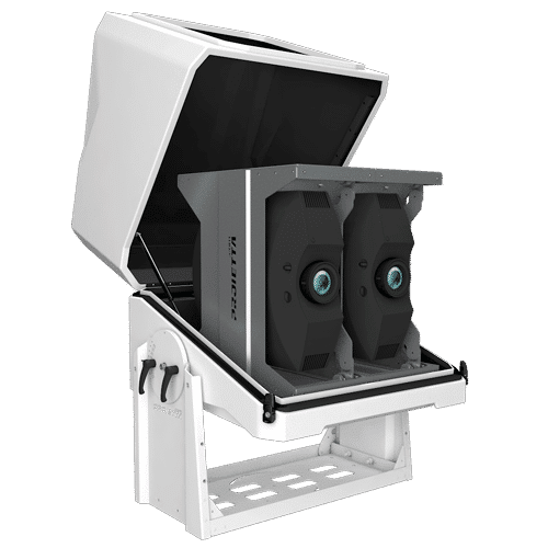 Stacking Frame double projectors portrait