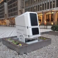 Case climatizzato da esterno per l'alloggiamento dei video proiettori